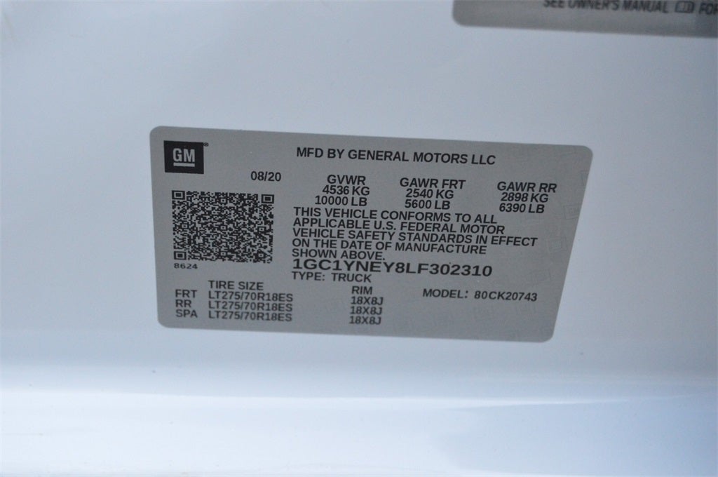 2020 Chevrolet Silverado 2500HD LT