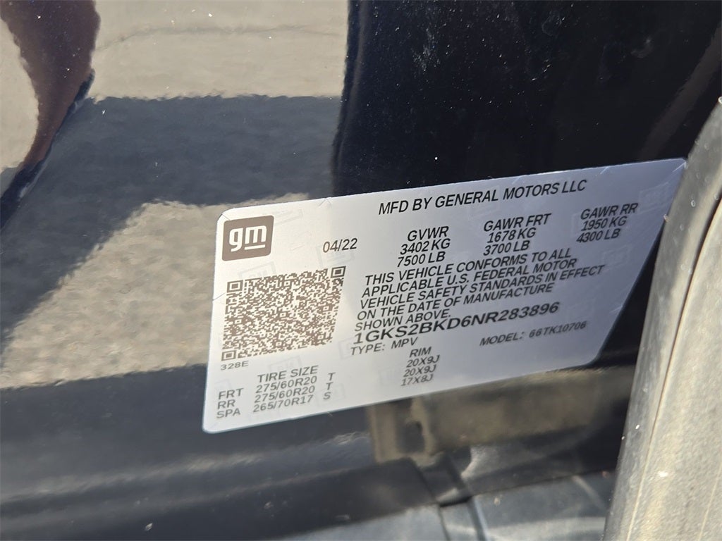 2022 GMC Yukon SLT 4WD AWD