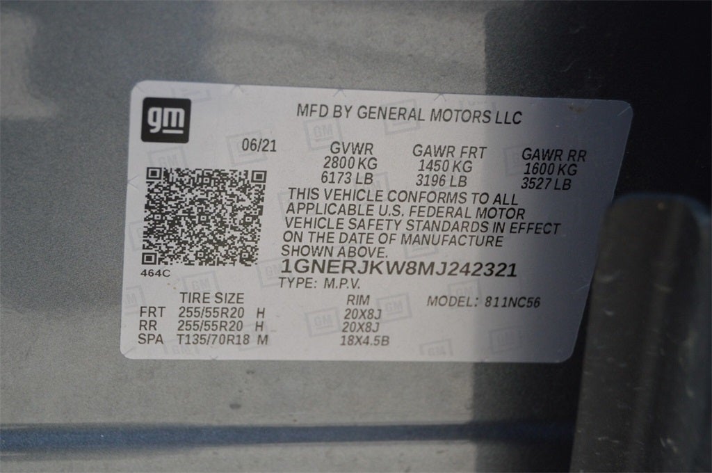 2021 Chevrolet Traverse RS