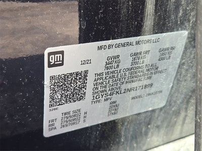 2022 Cadillac Escalade Sport 4WD