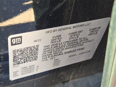 2022 Cadillac Escalade Sport Platinum 4WD