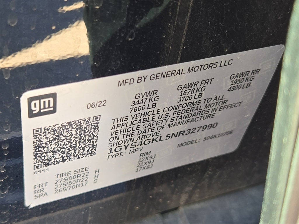 2022 Cadillac Escalade Sport Platinum 4WD