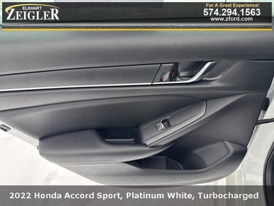 2022 Honda Accord Sport