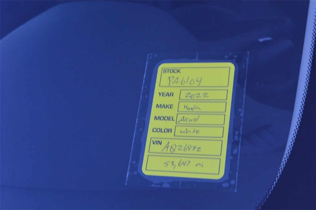 2022 Honda Accord Sport Special Edition