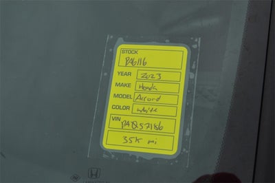 2023 Honda Accord Hybrid Sport