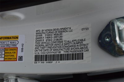 2023 Honda Accord Hybrid Sport