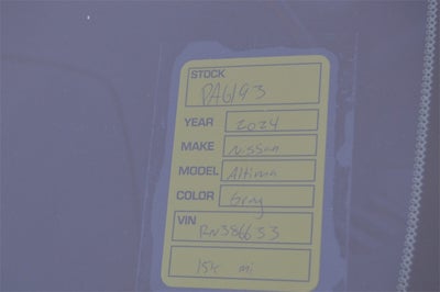 2024 Nissan Altima 2.5 SR