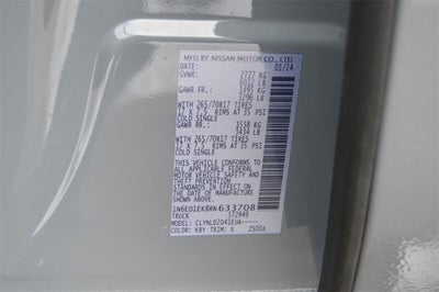 2024 Nissan Frontier PRO-4X