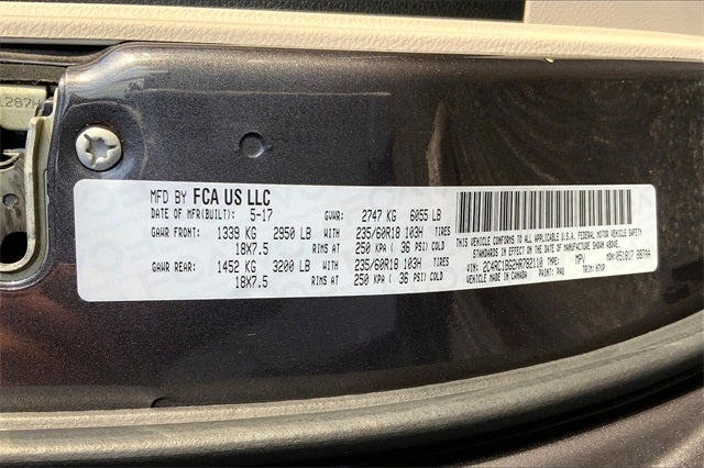 2017 Chrysler Pacifica Touring L