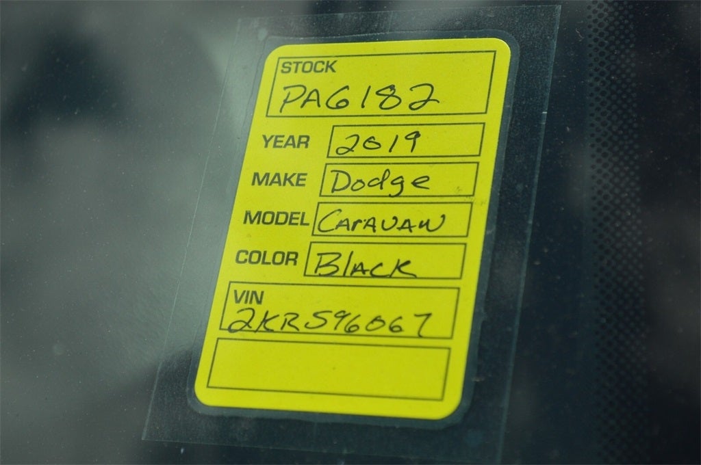 2019 Dodge Grand Caravan GT