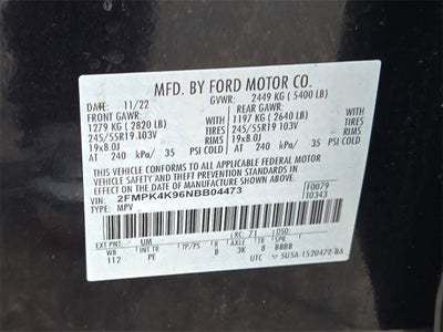 2022 Ford Edge Titanium AWD