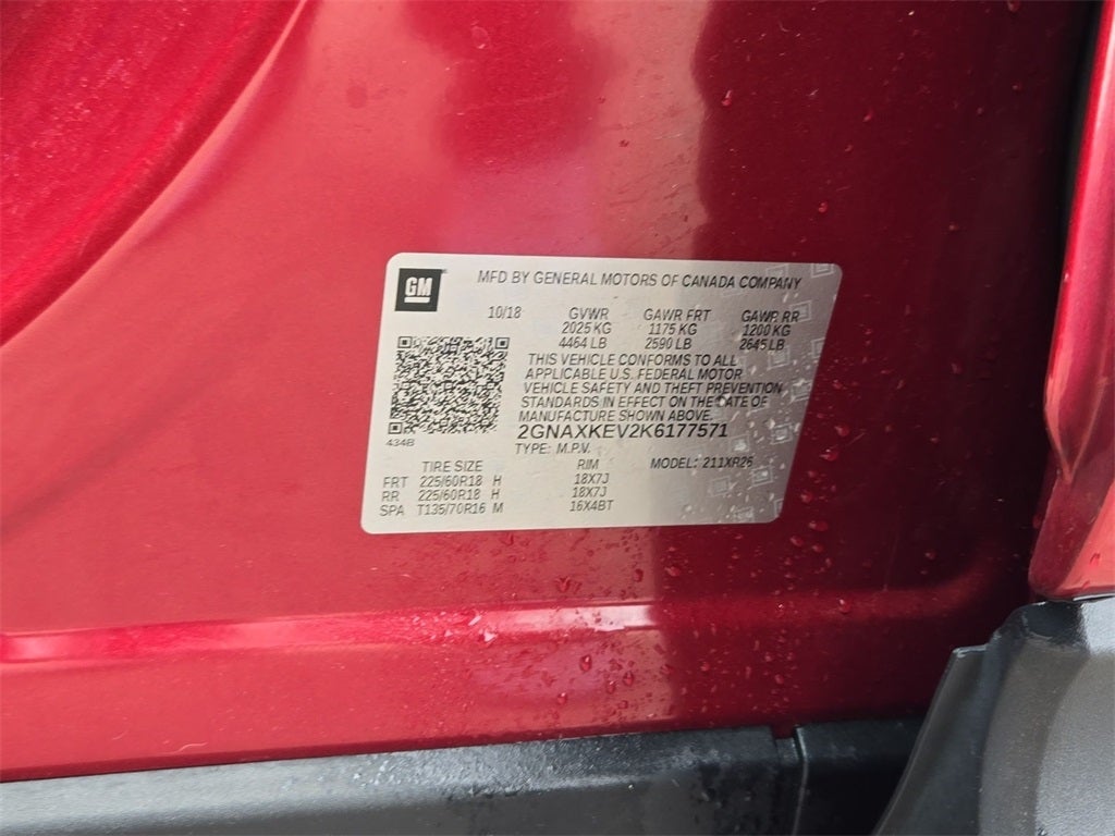 2019 Chevrolet Equinox LT