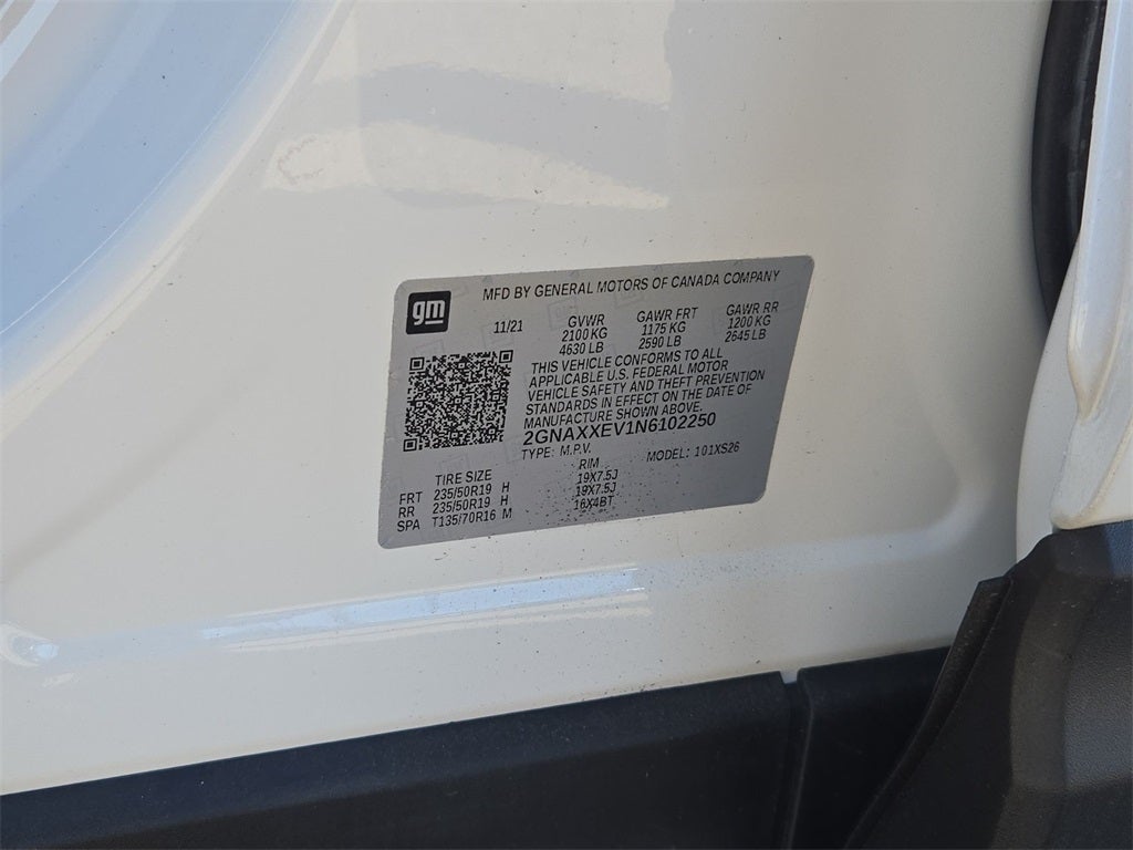 2022 Chevrolet Equinox Premier AWD