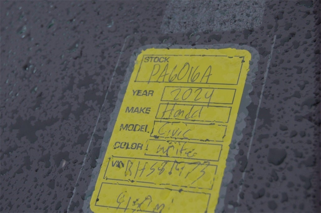 2024 Honda Civic Sport