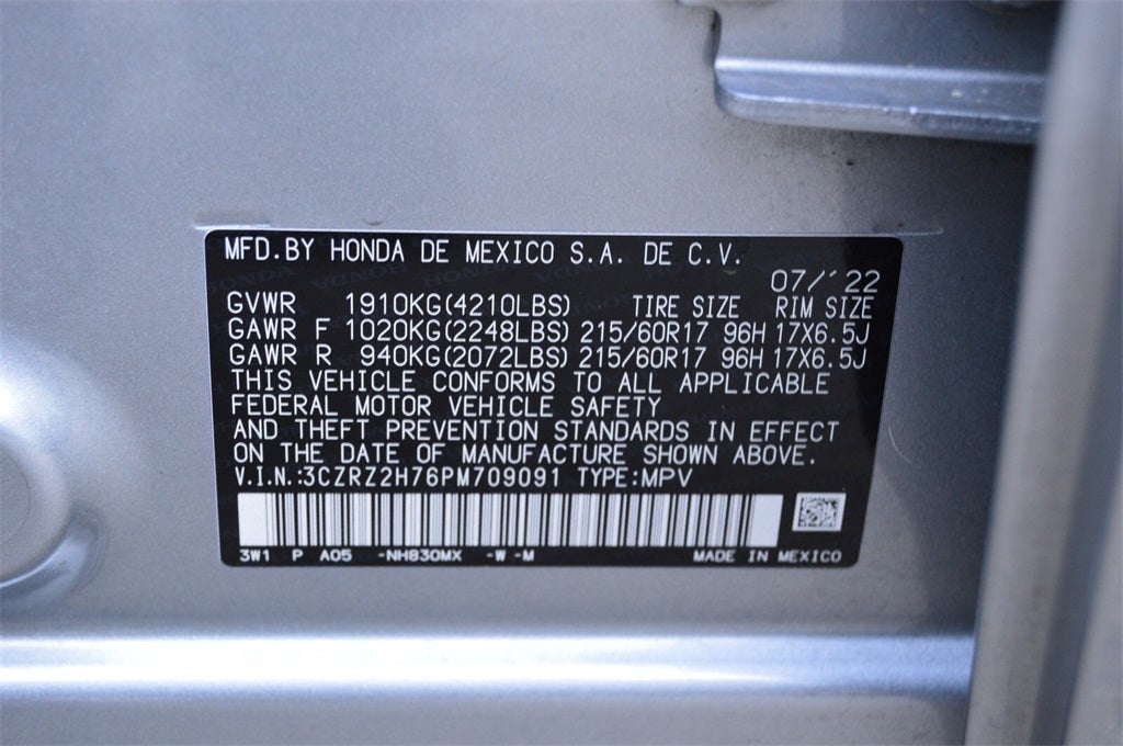 2023 Honda HR-V EX-L