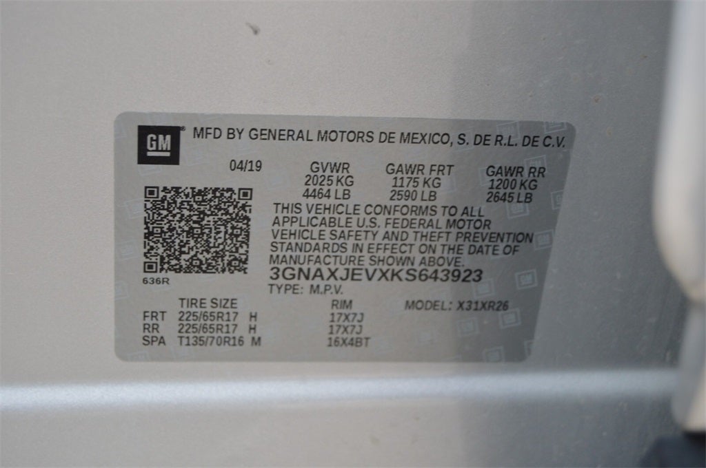 2019 Chevrolet Equinox LT