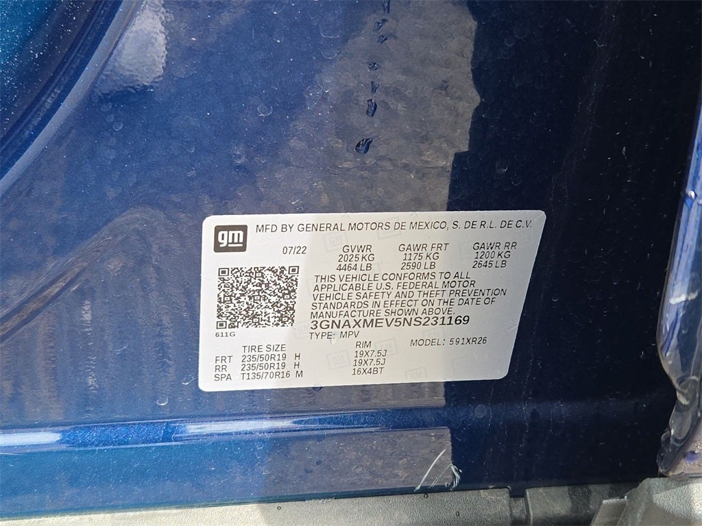 2022 Chevrolet Equinox RS