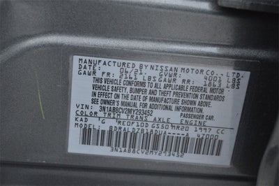 2021 Nissan Sentra SV