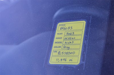 2023 Nissan Kicks SV