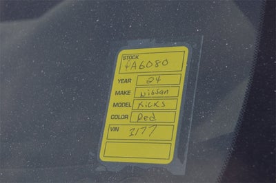 2024 Nissan Kicks SR