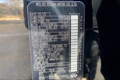 2023 INFINITI QX50 SPORT