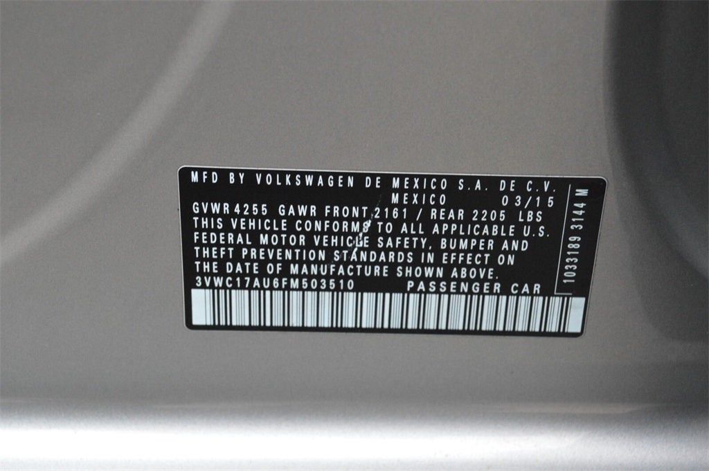 2015 Volkswagen Golf SportWagen S