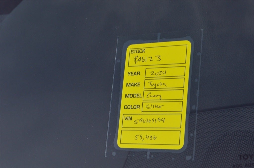 2024 Toyota Camry XSE