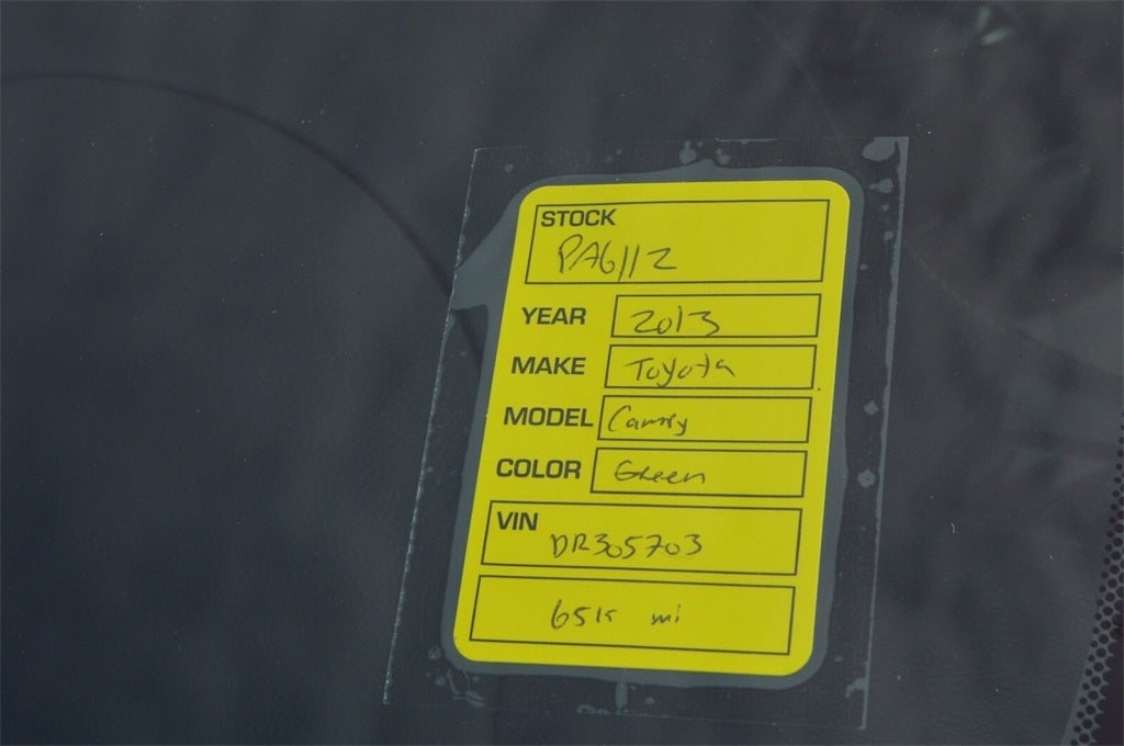 2013 Toyota Camry XLE