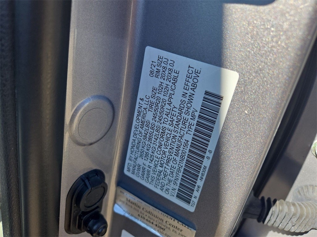 2022 Honda Pilot Special Edition AWD