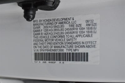 2022 Honda Pilot TrailSport