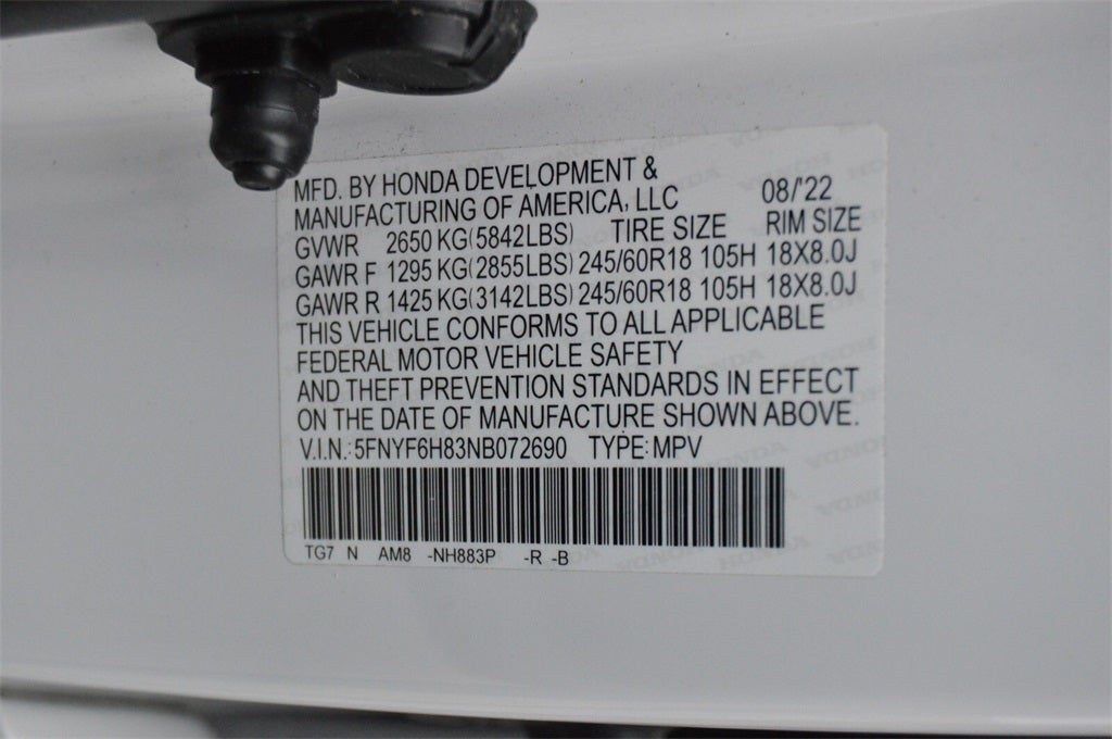 2022 Honda Pilot TrailSport