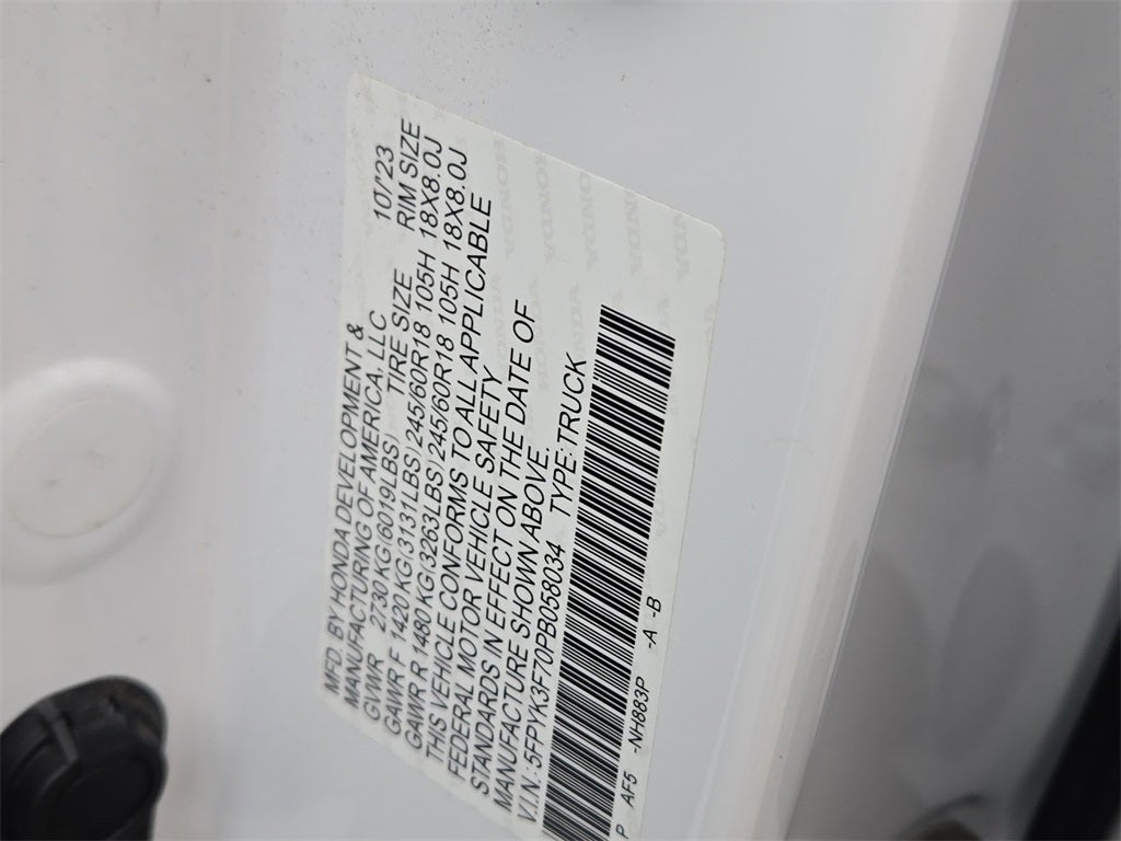 2023 Honda Ridgeline RTL-E AWD