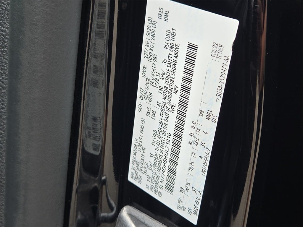 2017 Lincoln MKC Black Label AWD