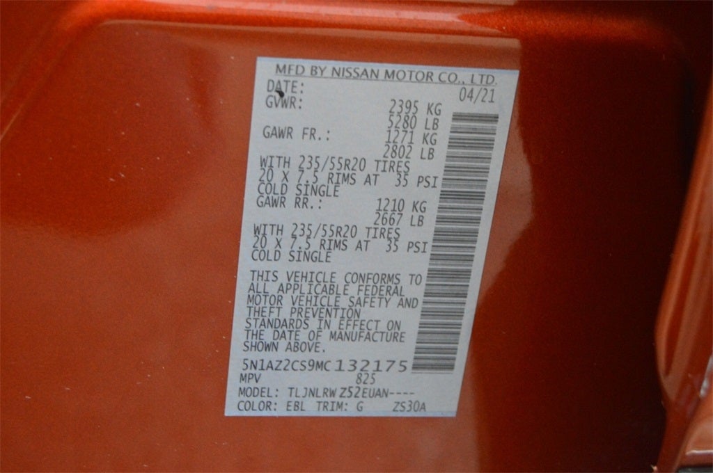 2021 Nissan Murano SL