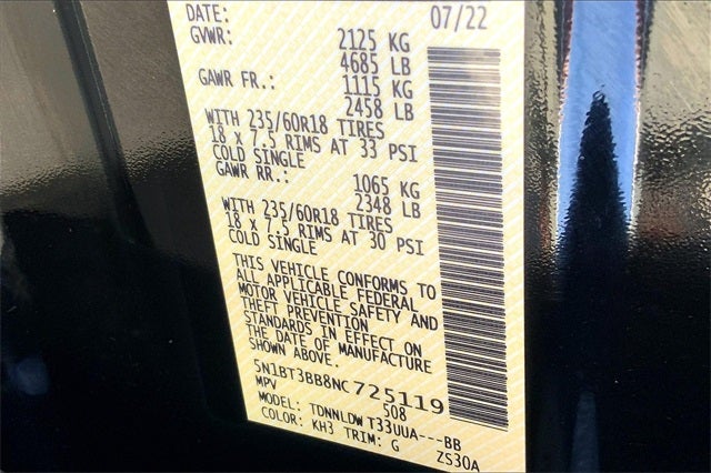 2022 Nissan Rogue SV