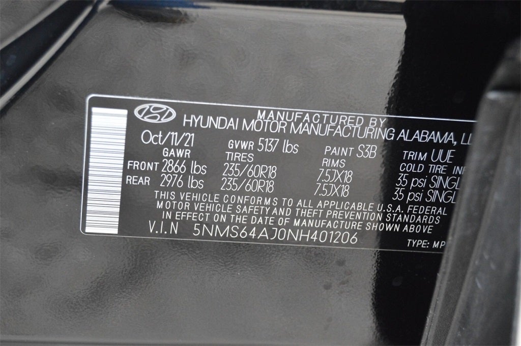 2022 Hyundai Santa Fe SEL