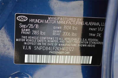 2019 Hyundai Elantra SEL