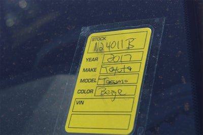 2017 Toyota Tacoma TRD Sport