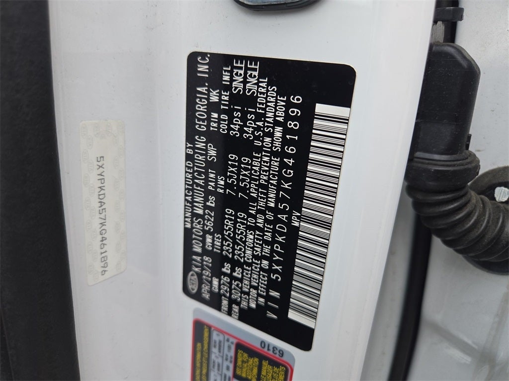 2019 Kia Sorento SX Limited AWD