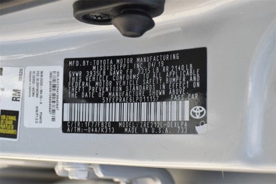 2020 Toyota Corolla LE