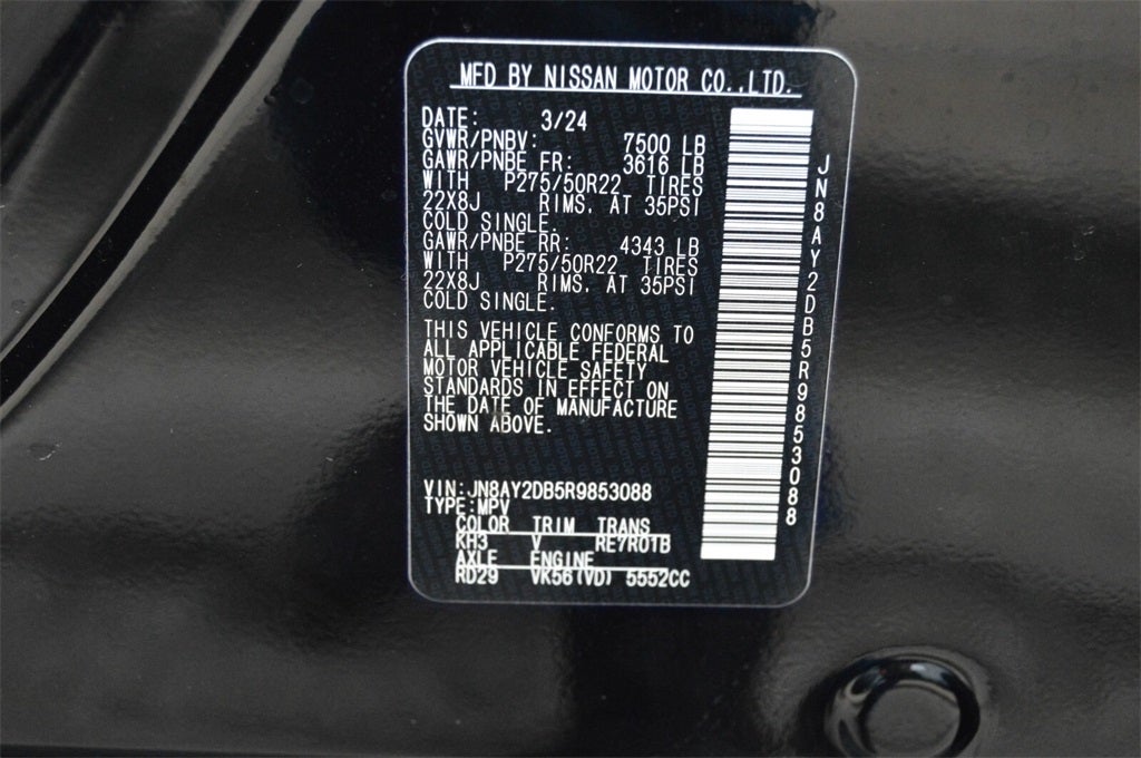 2024 Nissan Armada Platinum