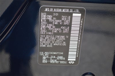 2021 INFINITI QX80 LUXE