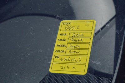 2022 Toyota Corolla LE