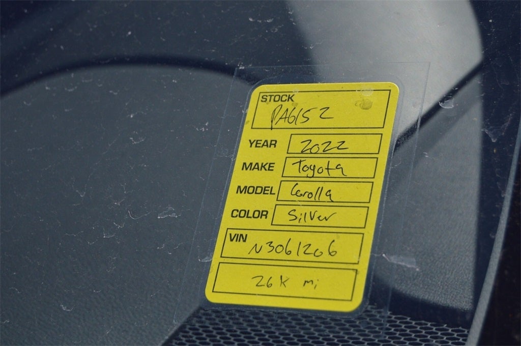 2022 Toyota Corolla LE