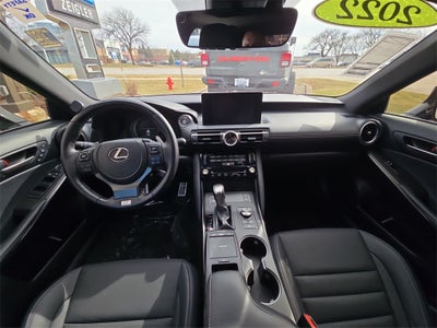 2022 Lexus IS 350 F SPORT AWD