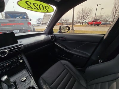 2022 Lexus IS 350 F SPORT AWD
