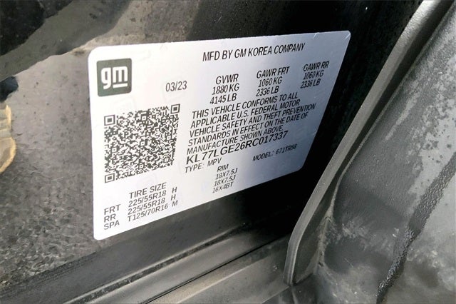 2024 Chevrolet Trax 1RS