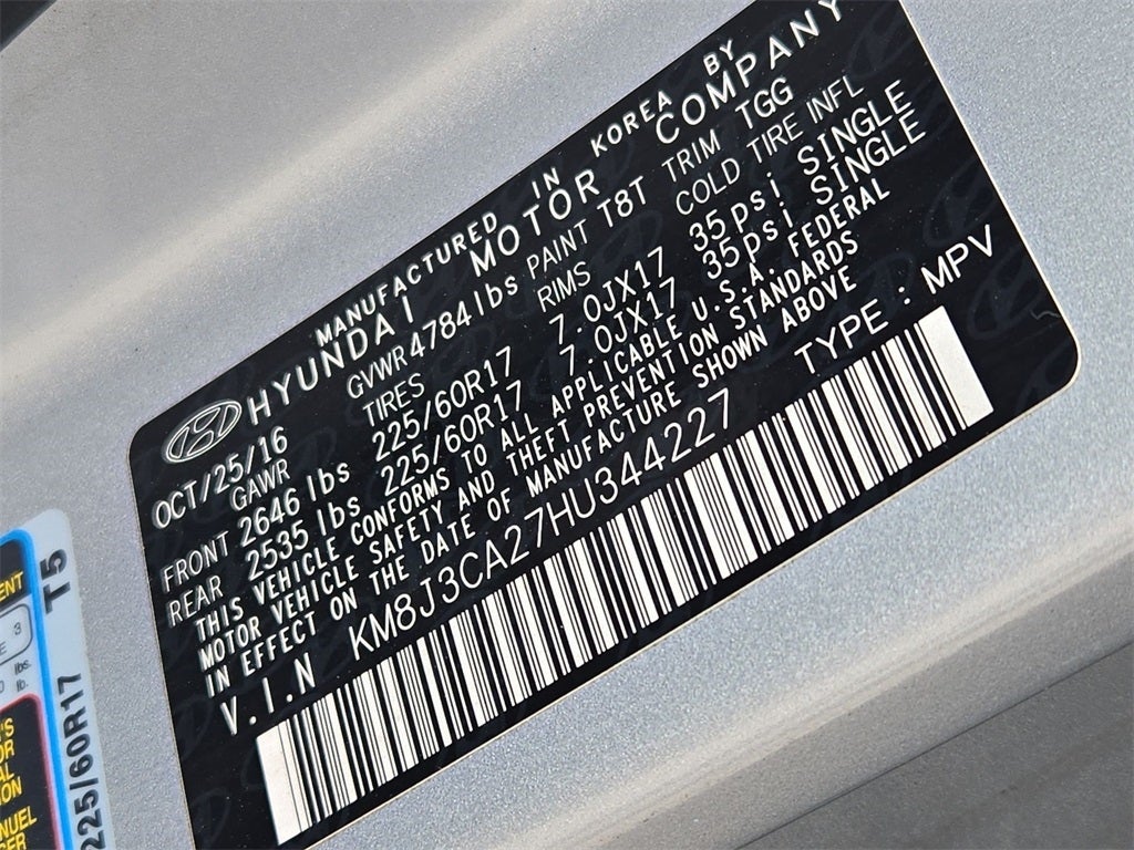 2017 Hyundai Tucson Eco AWD