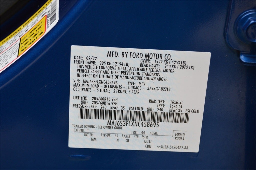 2022 Ford EcoSport S