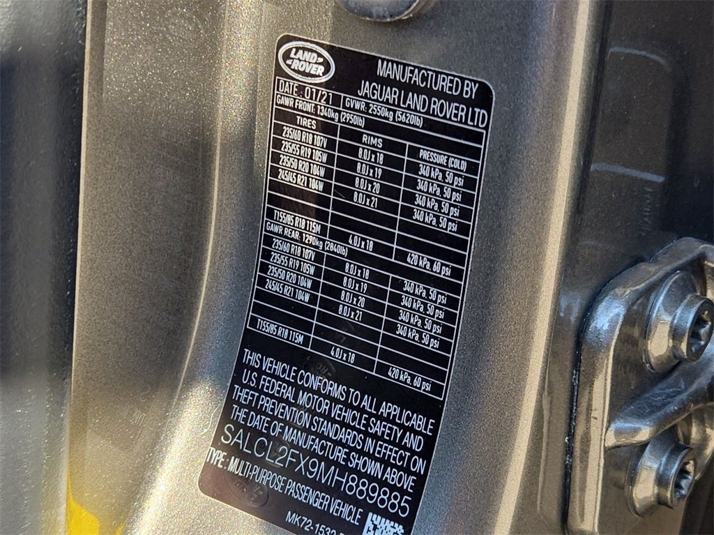 2021 Land Rover Discovery Sport SE R-Dynamic 4WD